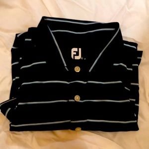 Footjoy golf shirt NAVY